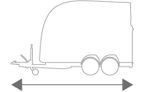 Horse trailer CARELINER|S External length