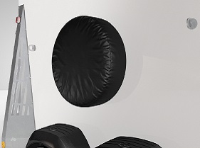 Abdeckhaube Reserverad